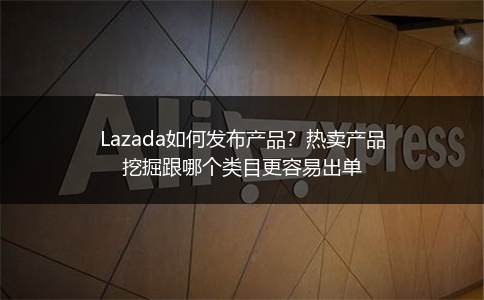 Lazada如何发布产品？热卖产品挖掘跟哪个类目更容易出单