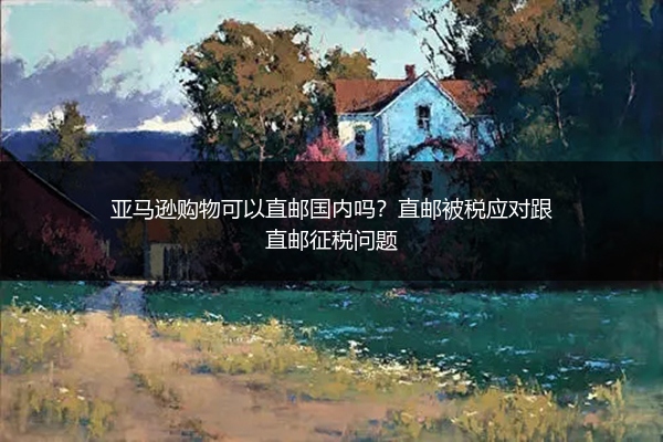亚马逊购物可以直邮国内吗？直邮被税应对跟直邮征税问题
