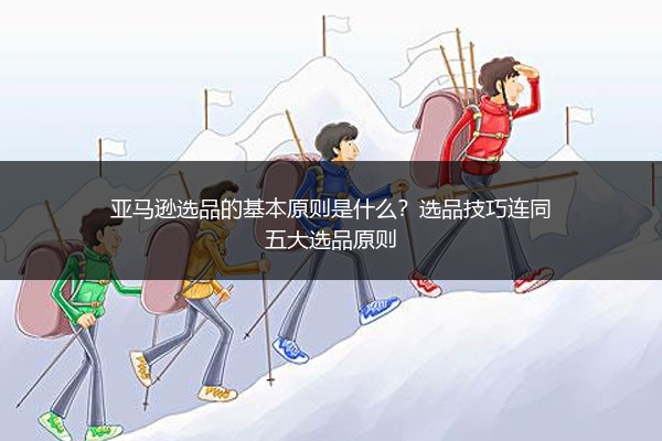 亚马逊选品的基本原则是什么？选品技巧连同五大选品原则