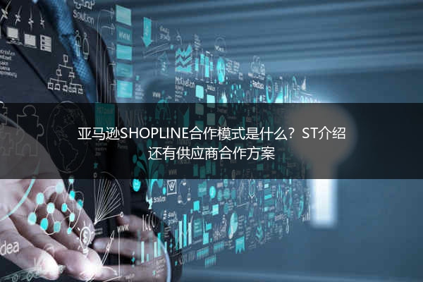亚马逊SHOPLINE合作模式是什么？ST介绍还有供应商合作方案
