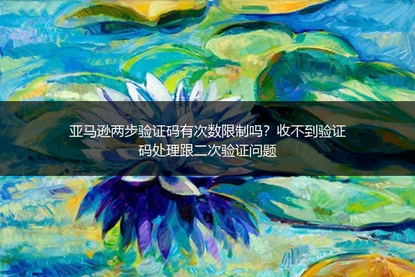 亚马逊两步验证码有次数限制吗？收不到验证码处理跟二次验证问题
